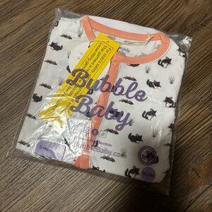 Bubble Baby Snap Footie Chinchilla